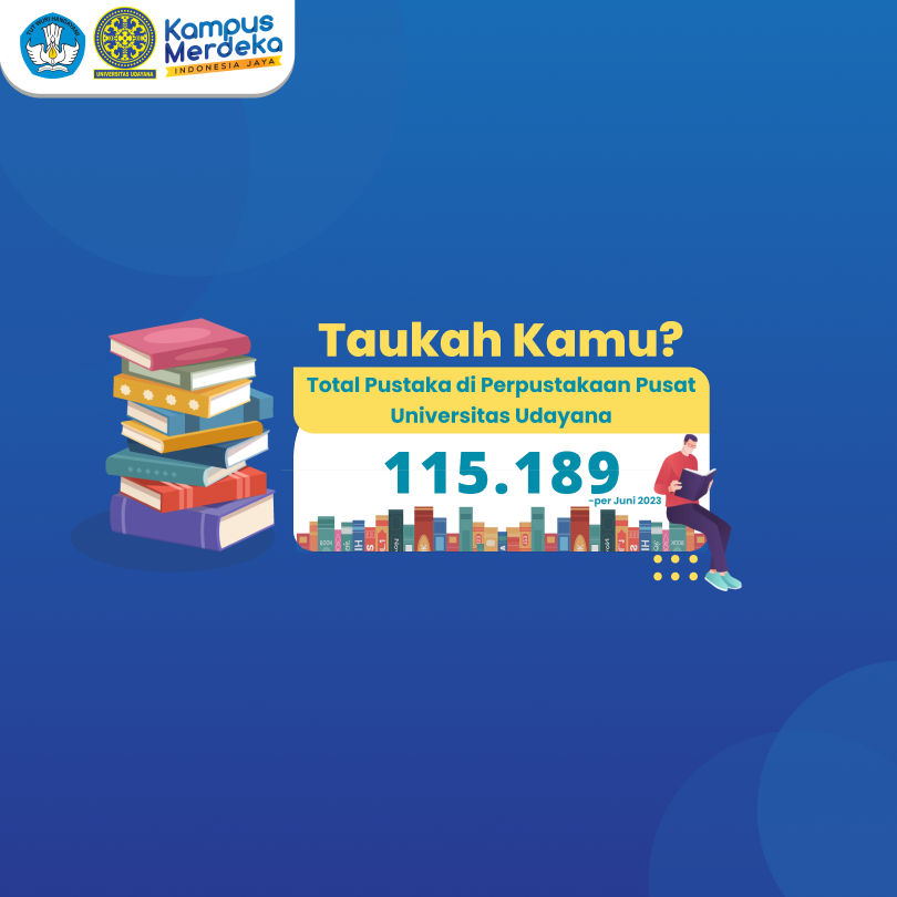 Ilustrasi project Infografis: Eksplorasi Data Perpustakaan Udayana